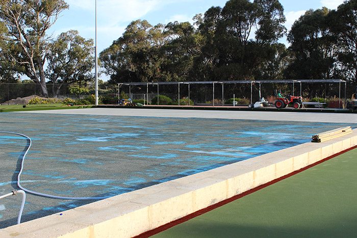 advanced polymer base bowling greens
